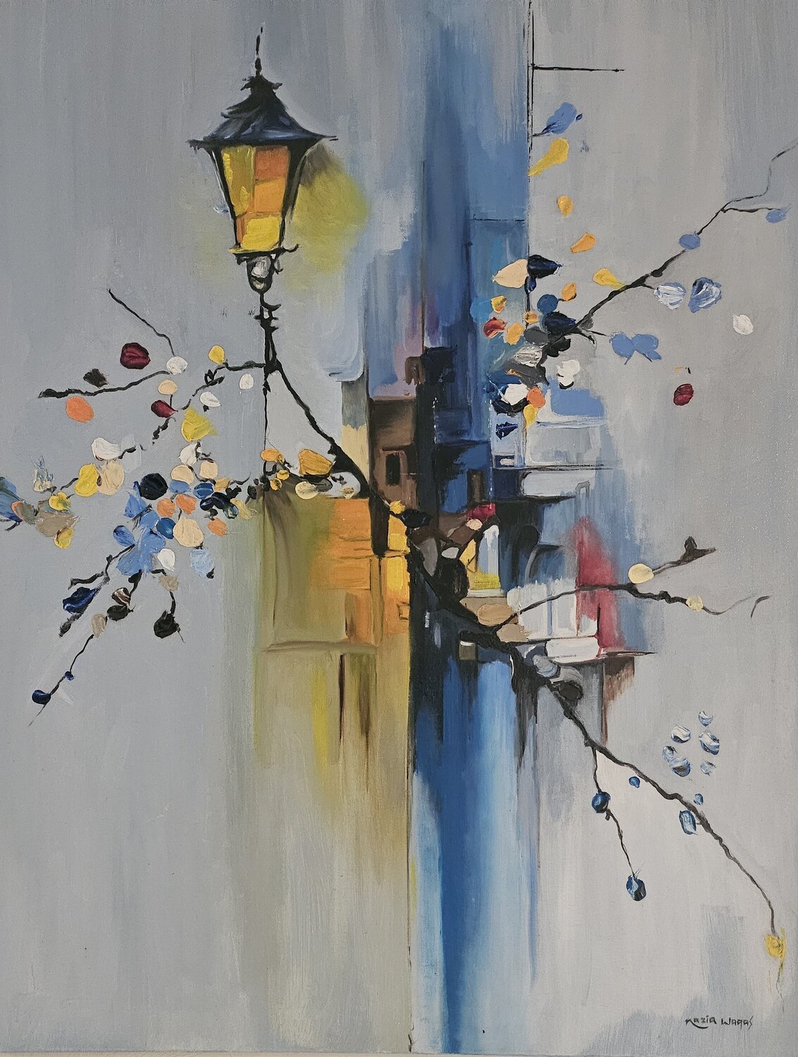 Lantern of Memory Nazia Waqas Peinture originale à vendre