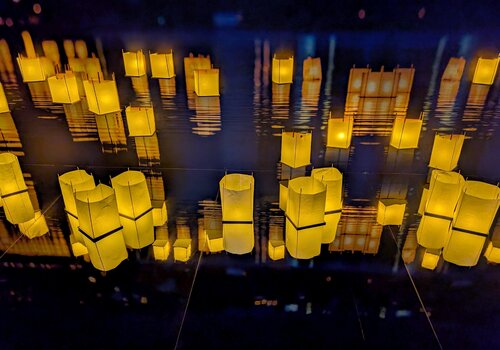 Lichtermeer by Wolfgang Tuttlies-Kolberg, Digital for Sale on Singulart