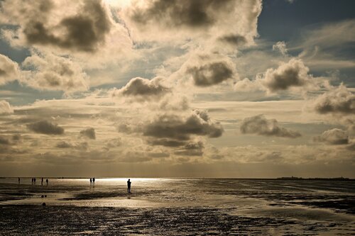 Nordseestrand / Northseebeach by Wolfgang Tuttlies-Kolberg, Photography for Sale on Singulart