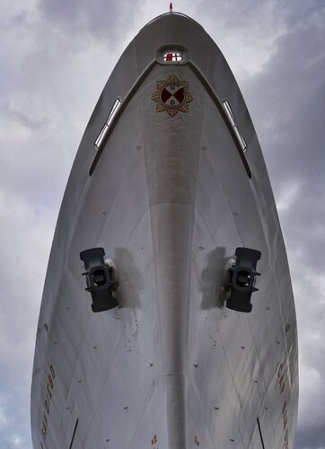 Cap San Diego,  Cargo boat by Wolfgang Tuttlies-Kolberg, Digital for Sale on Singulart