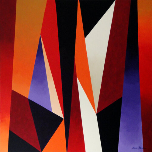 Linien mediterran by Marion Dahmen, Painting for Sale on Singulart