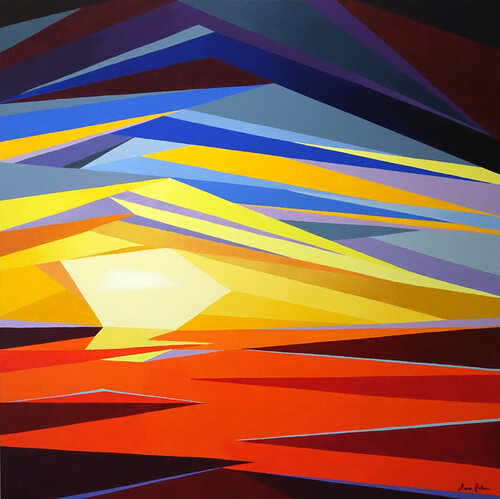 Sundowner di Marion Dahmen, Pittura in vendita su Singulart