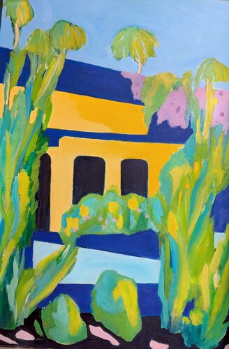 MAJORELLE 2 de CHRISTIAN PEROZ, Pintura a la venta en Singulart
