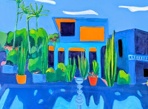 MAJORELLE di CHRISTIAN PEROZ, Altri media in vendita su Singulart