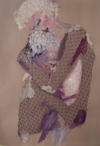 Umschlungen par Anni Salewski, Œuvre sur papier en vente sur Singulart