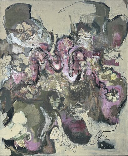 Elchklee van Anni Salewski, Schilderij te koop op Singulart