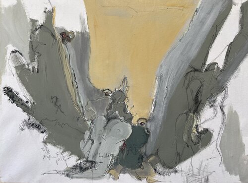 Die Prophezeiung by Anni Salewski, 회화 for Sale on Singulart