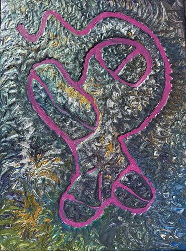 Energy’s Flow di Sara Dhillon Lissbro, Pittura in vendita su Singulart
