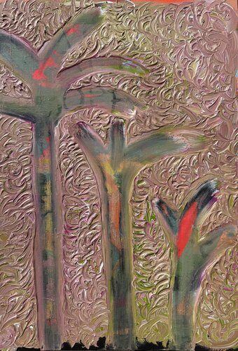 Rising Palms von Sara Dhillon Lissbro, Malerei kaufen auf Singulart