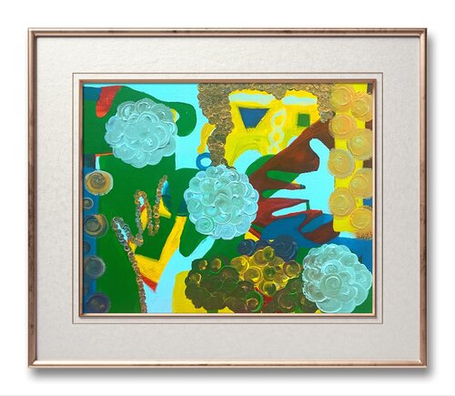 Playful van Sara Dhillon Lissbro, Schilderij te koop op Singulart