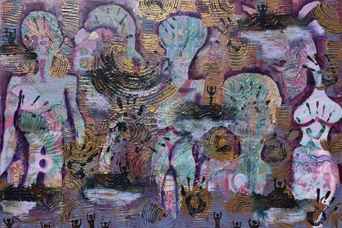 Rise up di Sara Dhillon Lissbro, Pittura in vendita su Singulart