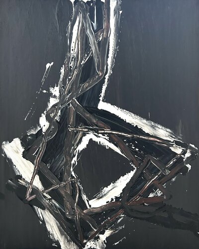 WINTER - Medium 1 de Elad Eisenstein, Pintura a la venta en Singulart