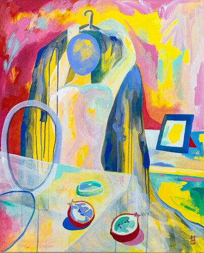 LA MUE von Marie-Gabrielle Glock, Malerei kaufen auf Singulart