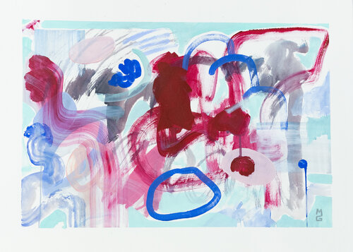 L' ESPOIR by Marie-Gabrielle Glock, Work on Paper for Sale on Singulart