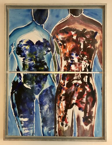L'union (no. 1) par Ina Weiler, Peinture en vente sur Singulart