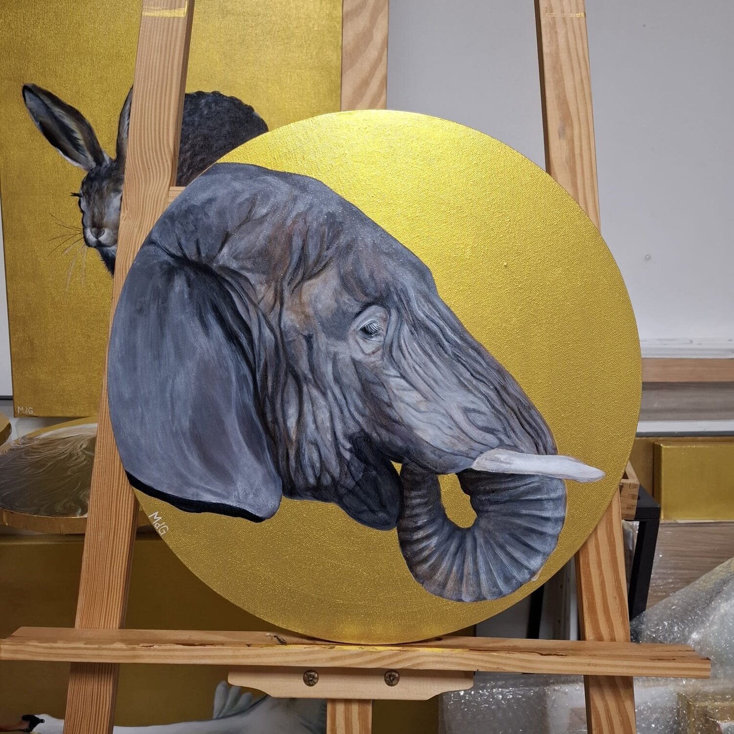 Eléphant d'Afrique Marguerite de Geuser