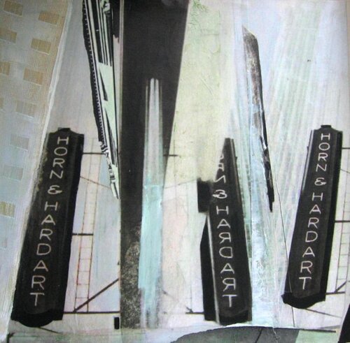 "Horn and Hadart" Technique mixte: collages de photos noir et blanc, peinture acrylique... by Bernadette REGINSTER-DEVROEDE, 사진 for Sale on Singulart