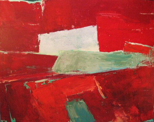 "Jade" von Bernadette REGINSTER-DEVROEDE, Malerei kaufen auf Singulart