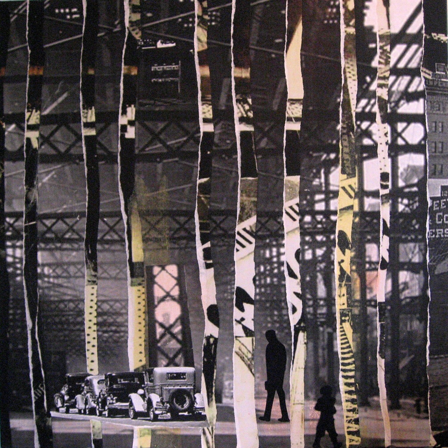 "Bowery" Technique mixte Bernadette REGINSTER-DEVROEDE