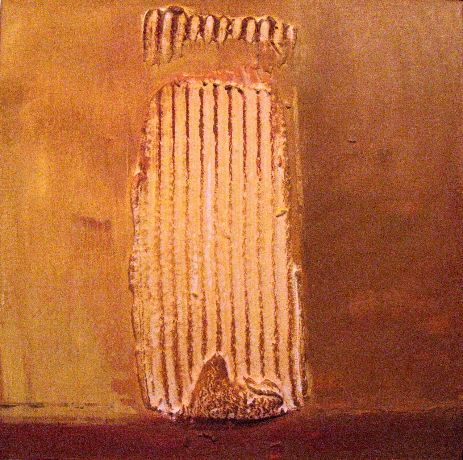 "Mat 2" Acrylique et ciment sur toile Bernadette REGINSTER-DEVROEDE