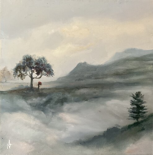 Sérénité de Nathalie Le Nallio Mazza, Pintura a la venta en Singulart