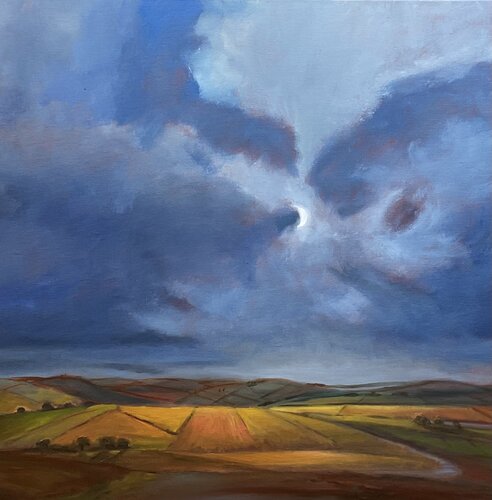 Au clair de lune by Nathalie Le Nallio Mazza, Painting for Sale on Singulart