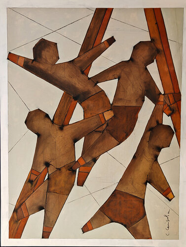 Jubilatoire de Christian Cerisola, Pintura a la venta en Singulart