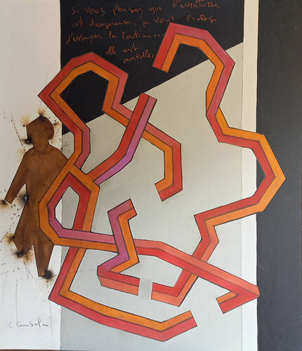 Moi-même von Christian Cerisola, Malerei kaufen auf Singulart