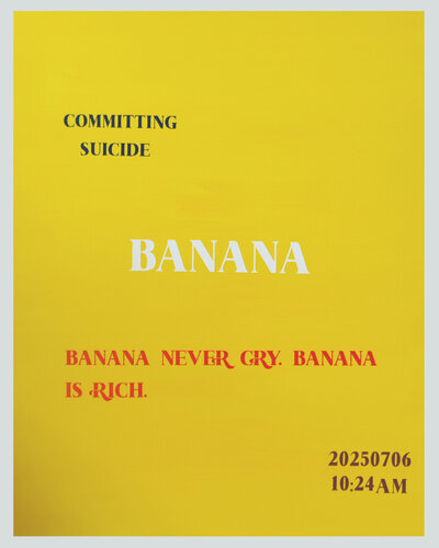 COMMITTING SUICIDE van WoonHyoung Choi, Schilderij te koop op Singulart