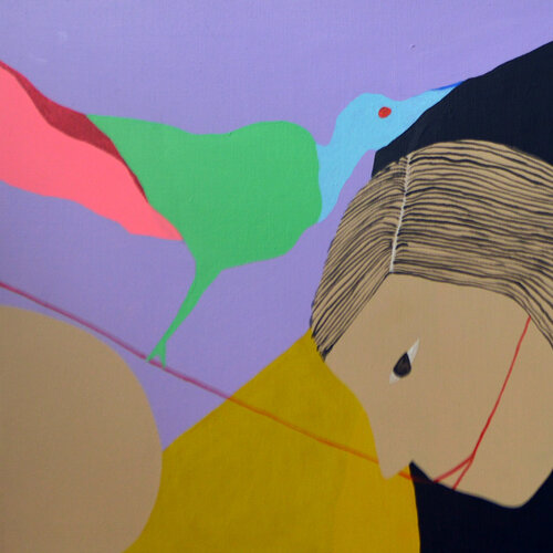Birds dreaming of flight van WoonHyoung Choi, Schilderij te koop op Singulart