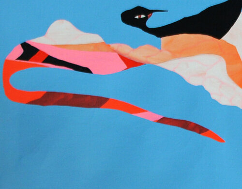 Birds dreaming of flight von WoonHyoung Choi, Malerei kaufen auf Singulart