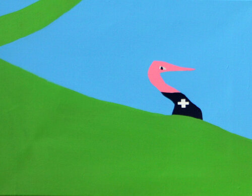 Birds dreaming of flight van WoonHyoung Choi, Schilderij te koop op Singulart