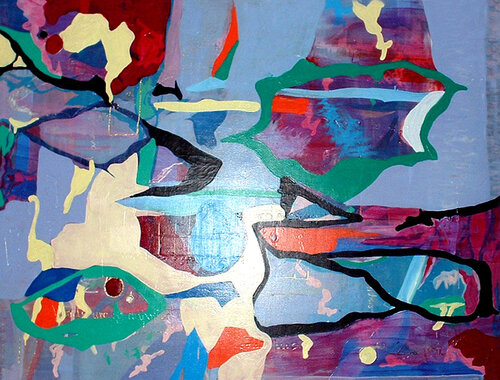 Aquatic Utopia di Hannah Campion, Pittura in vendita su Singulart
