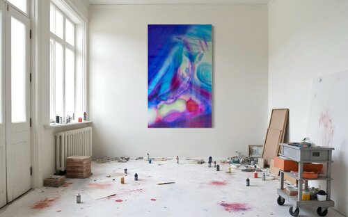 Thalassoma Rueppellii di Hannah Campion, Pittura in vendita su Singulart