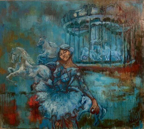 Childhood de Natalia Wüst, Pintura a la venta en Singulart