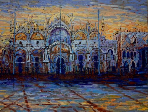 Venice Motives by Natalia Wüst, Painting for Sale on Singulart