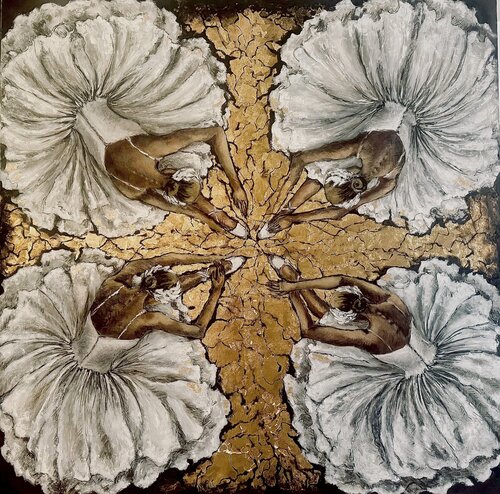 Ballerinas von Natalia Wüst, Malerei kaufen auf Singulart