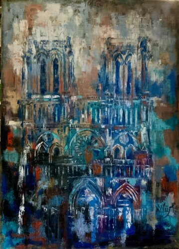 Notre Dame 1 de Natalia Wüst, Pintura a la venta en Singulart
