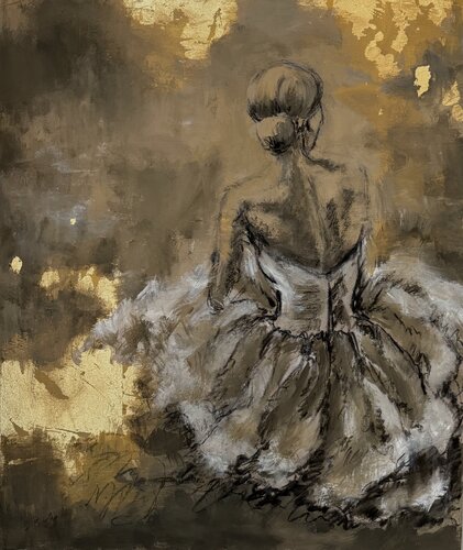 FRAGMENTS OF GRACE von Natalia Wüst, Malerei kaufen auf Singulart