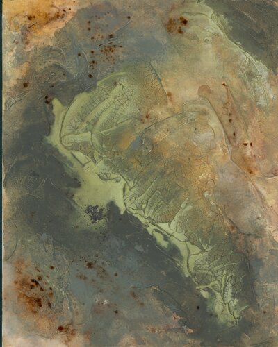 Cascade Horizons 03 di Lisa Perkins, Pittura in vendita su Singulart