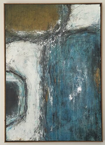 „Echo der Tiefe“ by Ola Jost, 회화 for Sale on Singulart