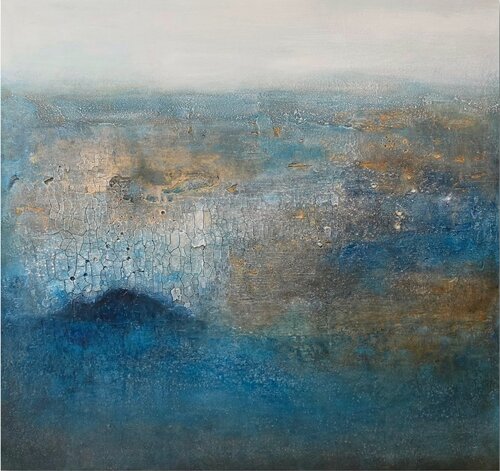 Am Horizont der Erinnerungen by Ola Jost, Painting for Sale on Singulart