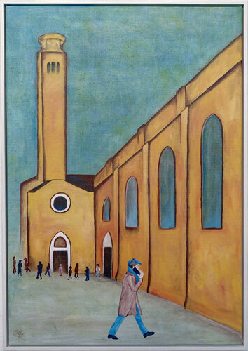 Venezia Calling van Sabrina Catowiez, Schilderij te koop op Singulart