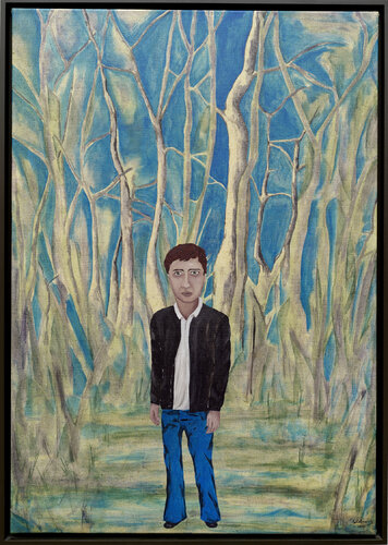 Solitude Standing van Sabrina Catowiez, Schilderij te koop op Singulart