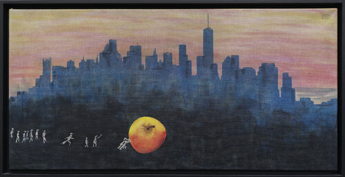 A Bigger Bite by Sabrina Catowiez, 油畫 for Sale on Singulart