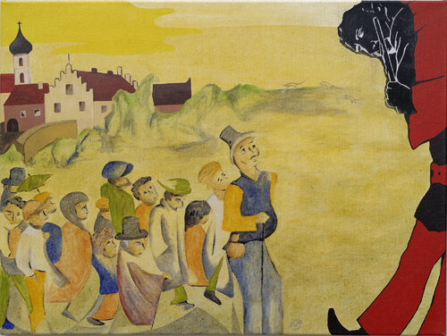 Der Lockruf by Sabrina Catowiez, Painting for Sale on Singulart