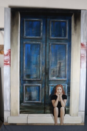 Les Portes de Venise : Mélancolie de Jean Gabriel Mondié, Pintura a la venta en Singulart