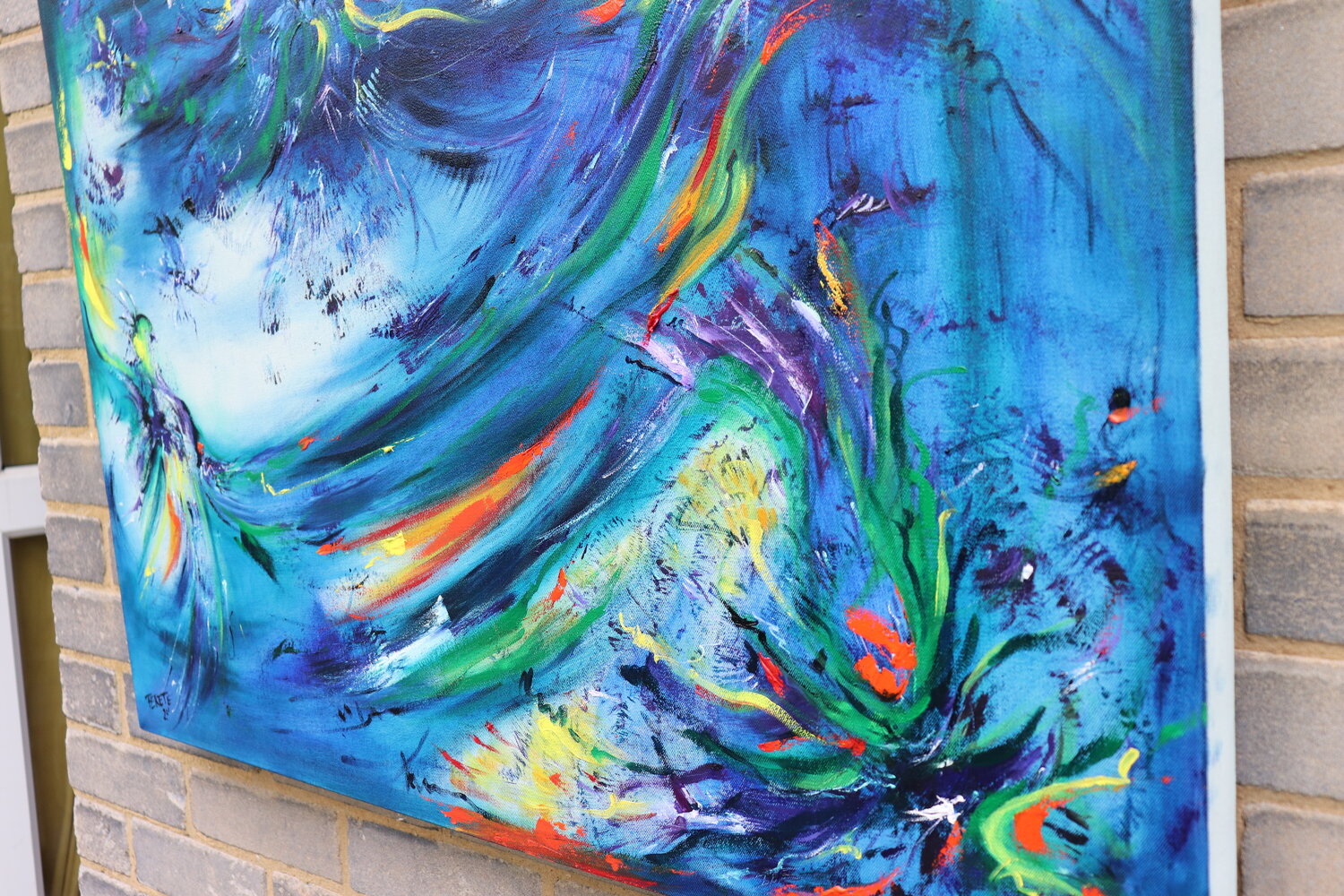 オイルパステル絵画販売 : 現代オイルパステル絵画をオンライン