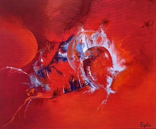 La Boule par Sylvie Roy, Peinture en vente sur Singulart