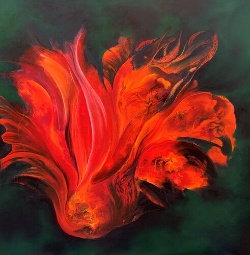 Eclosion de feu Sylvie Roy